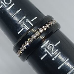 Sophisticated Black and Silver Men's Ring